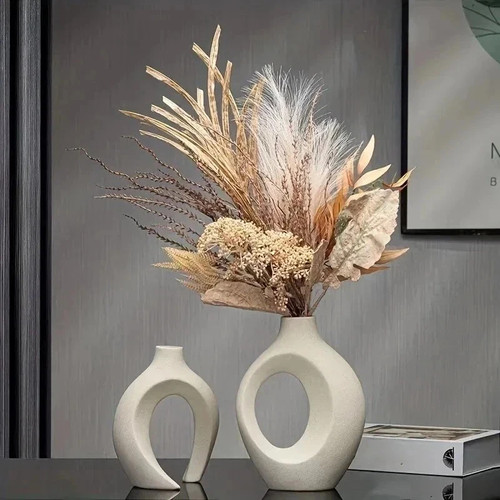 Nordic hollow vase set 2 - hollow,